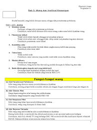 Start studying ekonomi bab 1 tingkatan 4. Bab 1 Wang Dan Institusi Kewangan