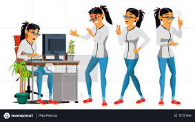 Premium Business Woman Illustration Download In Png Vector Format Woman Illustration Business Women Female Characters
