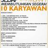 Sebanyak 2 lowongan kerja lulusan smp jakarta utara dan yang berhubungan dengan loker lulusan smp, rekrutmen lulusan smp, peluang temukan lowongan kerja lulusan smp jakarta utara yang anda cari di bawah ini. 1