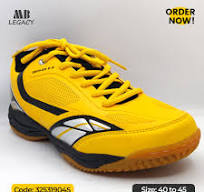 JAZBA GECKOR 2.0 Men Court Shoes Spectra Yellow Color Shoes Home  Delivery!!! Order Now!