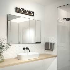 Does your bathroom need a touch of glitz? Artika Dna Black Integrated Led Vanity Light