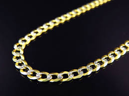 Circle toggle silver charm bracelet. 10k Yellow Gold Solid Diamond Cut Cuban Link Chain 18 30 3 5mm