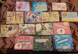 Easily create a hilarious romp through life moments with an old friend or a sweetly romantic card for your significant other. I Cut Out Junk Mail Used Wrapping Paper And Cards And Make My Own Post Cards Zerowaste