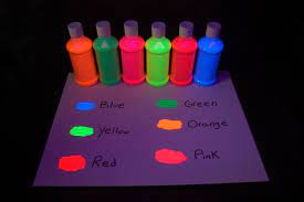 Directglow Blacklight Reactive Fluorescent Tempera Glow Party Paint 6 Pack 8oz 765573942507 Ebay Glow Paint Paint Kit Paint Tubes