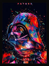 Abstract Alien Diy Paint By Numbers Kits Vm00026 Star Wars Art Star Wars Tribute Star Wars Fan Art
