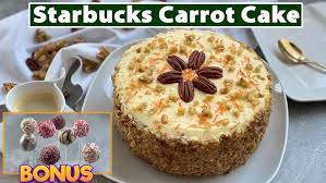 Ingredients for carrot cake starbucks. Karottenkuchen Rezept Mit Nusse Wie Bei Starbucks Saftiger Mohrenkuchen Carrot Cake Youtube