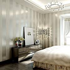 Wallpaper Life Picture More Detailed Picture About Modern Black Wallpaper Striped Purple And Silver Glitt Wallpaper Living Room Striped Walls Grey Home Decor