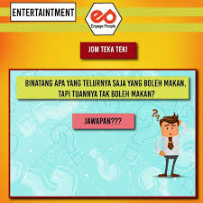 Jom teka teki apk 3.9 for android is available for free and safe download. Uji Minda Anda Dengan Teka Teki Ini Jangan Swipe Dulu Okay Werehiring Jobvacancy Malaysiajobseeker Lookingforajob Jobseeker Hire Ke Playbill Broadway