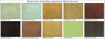 blush tone acid stain muller construction supply