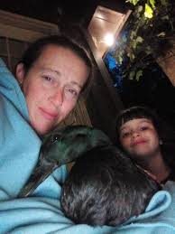 Babies living in Harpersville, AL with chickens