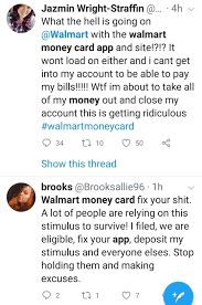 And with the ability to use your card at atms, your money is always accessible. Walmart Moneycard App Website Down Users Can T Login Have Not Received Stimulus Deposit Checks Digistatement