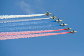 What color is the russian flag. Russian Su 25 Attack Aircraft With Smoke Of The Color Of The Russian Flag Editorial Photography Image Of Solemn Group 155571432