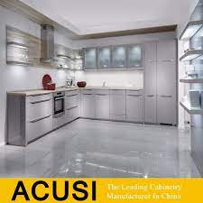 The kitchen is often the very nerve center of the home, so having the right kitchen cabinets becomes essential. China Modern Style Mdf Gloss Grey Lacquer And Glass Kitchen Furniture Cabinets Acs2 L254 China Kitchen Furniture Kitchen Cabinet