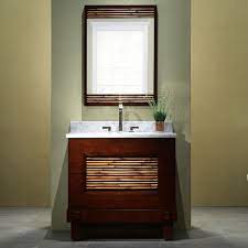 5 out of 5 stars (267) 267 reviews $ 25.00. 30 Modern Bathroom Vanity Dark Bamboo Finish With Top And Mirror Options