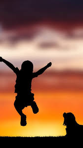 Looking for the best 4k sunset wallpaper? Kid Playing With Dog Sunset 4k Ultra Hd Mobile Wallpaper Kids Playing Photography Kids Playing Boy Silhouette