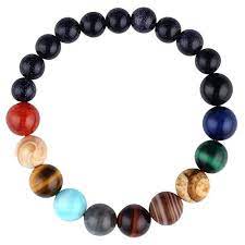 Buy Eight Planets Natural Stone Bracelet Universe Yoga Chakra Galaxy Solar System Bracelets For Men At Affordable Prices Free Shipping Real Reviews With Photos Joom