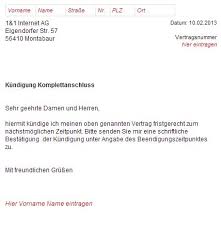 Bewerbung vorlage, kündigung vorlage, lebenslauf vorlage, rechnung, briefkopf, flyer. Kundigungsschreiben 1 1 Dsl Vorlagen Muster Kundigung