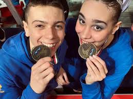Nuoto sincronizzato, medaglie d'argento e bronzo per Filippo Pelati e  Alessia Austranti