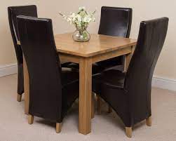 No tools are required to assemble the chair. Oslo Dining Set 4 Black Chairs Modern Furniture Direct