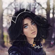 صباح الورد sketchbookpro رسمتي girly m كان ودي ادقق فيها اكثر بعد بس طفشت منها ودي اتعلم اكثر ع الظل والا girly m girly m instagram cute girl drawing