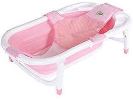 Only 2 available and it's in 9 people's carts. Collapsible Bathing Tub Skyroku Baby Bath Tub For Newborn Infant Child With Foldable Safe And Sturdy Non Slip For Easy Bathing Pink Sk Bathtub 01 Buy Online At Best Price In Uae Amazon Ae