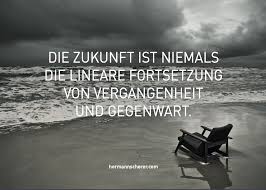 Zitatekarte 31 Von 200 Die Zukunft Ist Niemals Die Lineare Fortsetzung Von Vergangenheit Und Gegenwart Provozierend Und Ehr Spruche Spruche Zitate Zitate