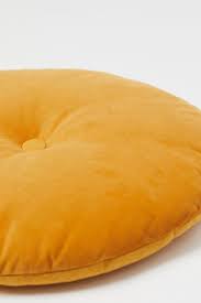 round seat cushion yellow home all h m us round seat cushions seat cushions cushions
