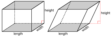 Online calculators and formulas for a prism and other geometry problems. Rectangular Prism