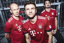 Set to be worn for the first time on saturday when bayern munich host vfb stuttgart in the final game of. Bayern Munich S 2018 19 Adidas Home Kit Hypebeast