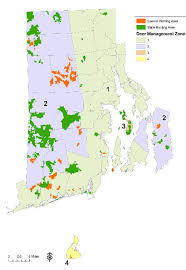 Zone Map Rhode Island Hunting Seasons Regulations 2019