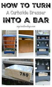 How To Build A Bar Out Of A Dresser Diy Dresser Home Diy Furniture Makeover Diy