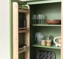 Large Olive Green Pantry/Storage Closet