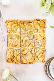 Easy French Apple Tart A Simple Yet Stunning French Apple Tart Recipe Using Homemade Rough Puff French Apple Tart Apple Tart Recipe French Apple Tart Recipe