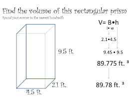 Find out the rectangular prism height. Volume Of Rectangular Prisms B V Bh B Area Of The Base The Base Of A Rectangular Prism Is A Rectangle H The Area Of A Rectangle Is Length Times Width