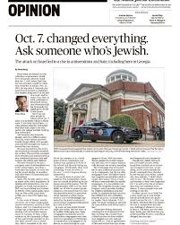 For a start, reach out to your Jewish friends and tell them you understand  how horrific Oct. 7, 2023, was for them. Tell them that you deplore the  rise in antisemitism and