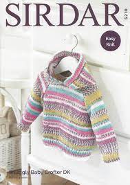 Jul 07, 2021 · if you're new to knitting, dk or light worsted weight yarn is probably some of the first yarn that you will work with. Sirdar Snuggly Baby Crofter Dk Knitting Pattern 5210 Hooded Sweater Amazon Co Uk Sirdar Books