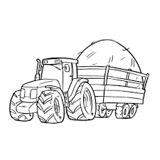 Afbeelding tractor kleurplaat kleurplaat tractor afb 6552. Tractors Kleurplaten Leuk Voor Kids