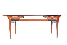 Now house by jonathan adler josef cocktail table, blonde wood. Danish Modern Mid Century Teak Coffee Table With Black Plastic Wrap By Midcenturymobler From Midcentury Mobler Of Berkley Ca Attic