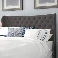How to build and upholster a wingback headboard is a quick version of a much longer 'how to' video available from kim's upholstery. Darby Home Co Estefana Upholstered Wingback Headboard Reviews Wayfair