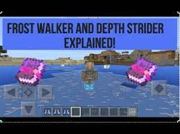 Striders are passive mobs native to the nether. Frost Walker And Depth Strider Enchantments Explained Minecraft Youtube