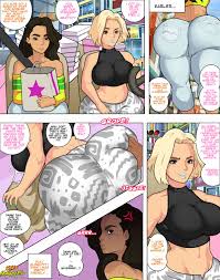 Carmen x Simon Jay Marvel comic strip arousing tales