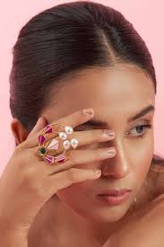 Shop Semi-Precious Designer Rings for Women Online