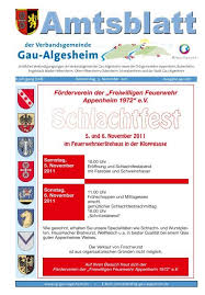 10 videos des lps wurden unterstützt. Schlachtfest Verbandsgemeinde Gau Algesheim