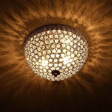 Diy gold chandelier on a budget| chandelier diy. Co Z 2 Light Crystal Flush Mount Ceiling Light Fixture On Sale Overstock 28422695