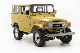 It has an upgraded driveline, powered. Toyota Fj Land Cruiser Vintage Prices Refurbished Models Bloomberg