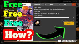Iska koi software ya site h to hme bhi bta do please. How To Change Name In Free Fire For Free Free Name Change Card In Free