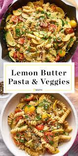 Recipe Lemon Butter Pasta Veggies Recipes From The Kitchn Butterpastaveggies Veggierecipes Healthy Pastas Butter Pasta Recipes