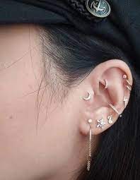 Stud Earrings With Beautiful Designs Earrings Inspiration Cool Ear Piercings Ear Jewelry