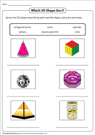 * a sphere is the 3d equivalent of a circle. 3d Shapes In Real Life Worksheets