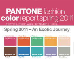 You can hit next and the whole or most of the page will turn into a gallery. Trends Spring Summer Fashion Week S S 2011 Pantone Color Trends Weconnectfashion